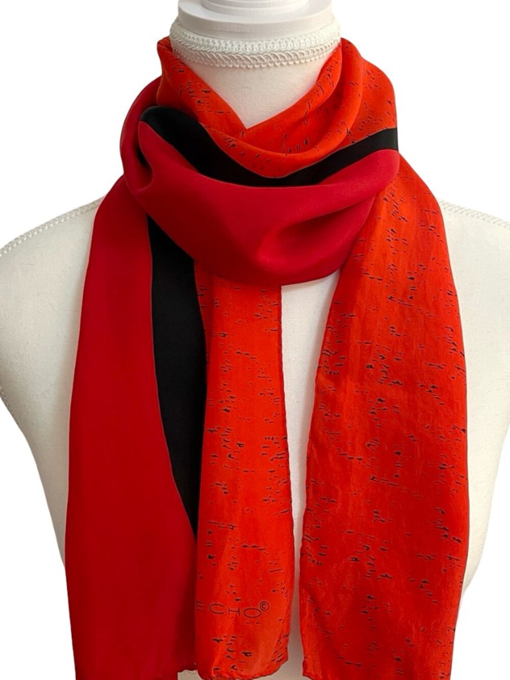 Echo Silk Feel Oblong Scarf 11 x 50